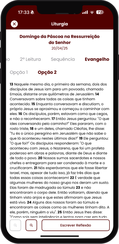 Leituras completas do dia
